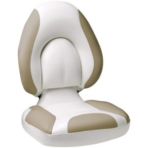 white boat seat