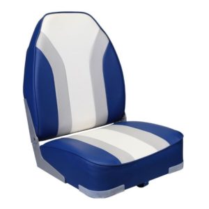 a quality leather boat seat